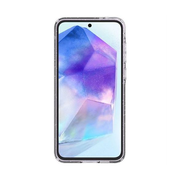 Carcasa SPIGEN Liquid Glitter Crystal pentru SAMSUNG A55 5G transparenta