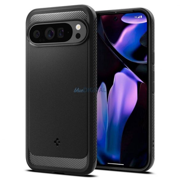 Carcasă Spigen Rugged Armor Google Pixel 9 Pro XL - negru