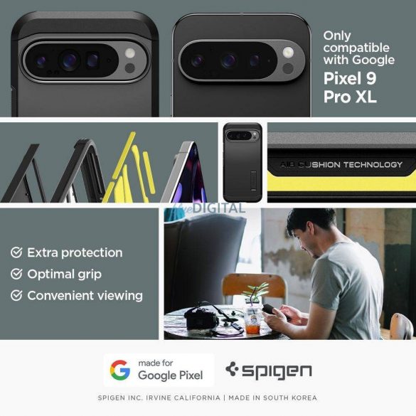 Carcasă Spigen Tough Armor Google Pixel 9 Pro XL - negru