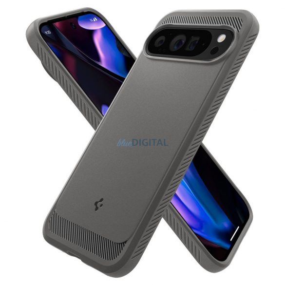 Carcasă Spigen Rugged Armor Google Pixel 9 Pro XL - gri marmură