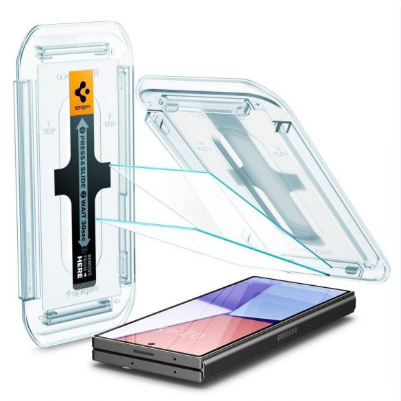 SPIGEN Glas.TR ”EZ FIT” pachet de 2 pentru SAMSUNG Z FOLD 6 transparent