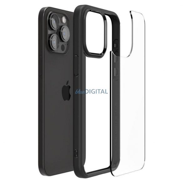 Carcasă Spigen Ultra Hybrid pentru iPhone 16 Pro Max - negru