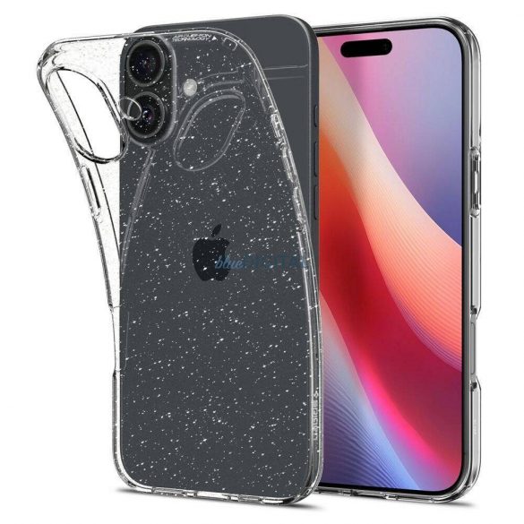 Carcasă Spigen Liquid Crystal pentru iPhone 16 Plus - transparentă lucioasă