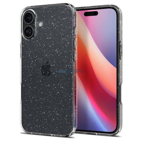 Carcasă Spigen Liquid Crystal pentru iPhone 16 Plus - transparentă lucioasă