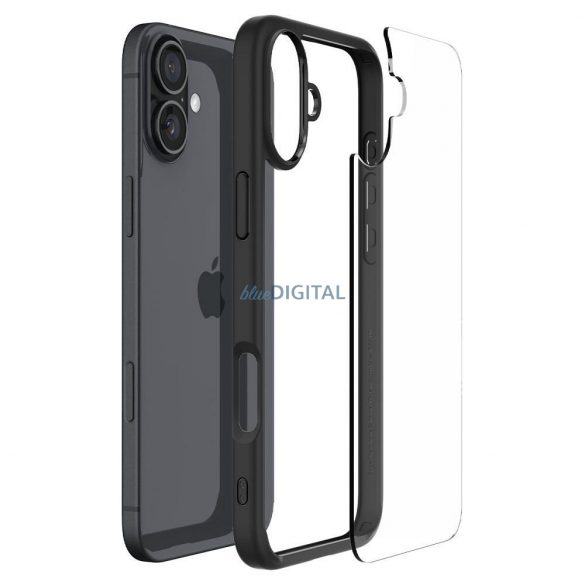 Carcasă Spigen Ultra Hybrid pentru iPhone 16 Plus - negru