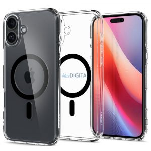 Geantă compatibilă Spigen Ultra Hybrid Mag MagSafe pentru iPhone 16 Plus - negru