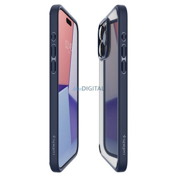 Carcasă Spigen Liquid Air pentru iPhone 16 Pro - Albastru marin