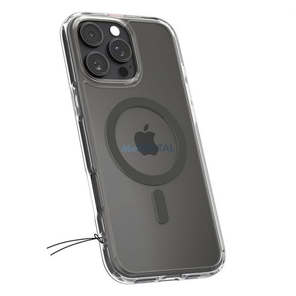 Geantă compatibilă Spigen Ultra Hybrid Mag MagSafe pentru iPhone 16 Pro - gri grafit