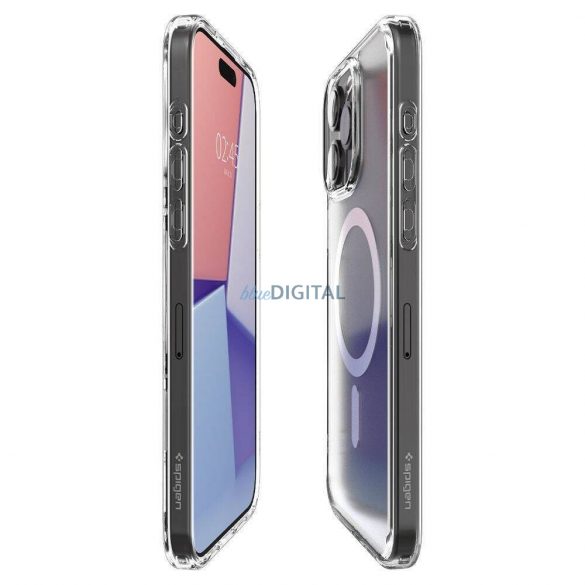 Geantă compatibilă Spigen Ultra Hybrid Mag MagSafe pentru iPhone 16 Pro - transparentă