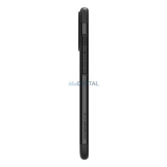 Carcasă compatibilă Spigen Slim Armor Mag MagSafe pentru iPhone 16 Pro - negru