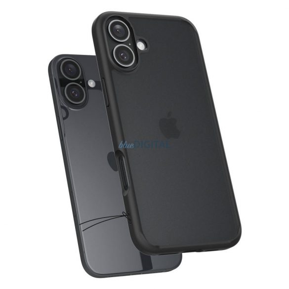 Carcasă Spigen Ultra Hybrid pentru iPhone 16 - negru