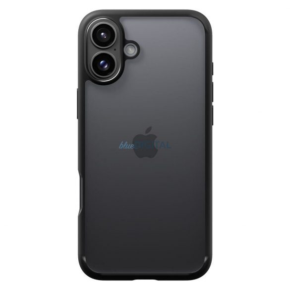 Carcasă Spigen Ultra Hybrid pentru iPhone 16 - negru