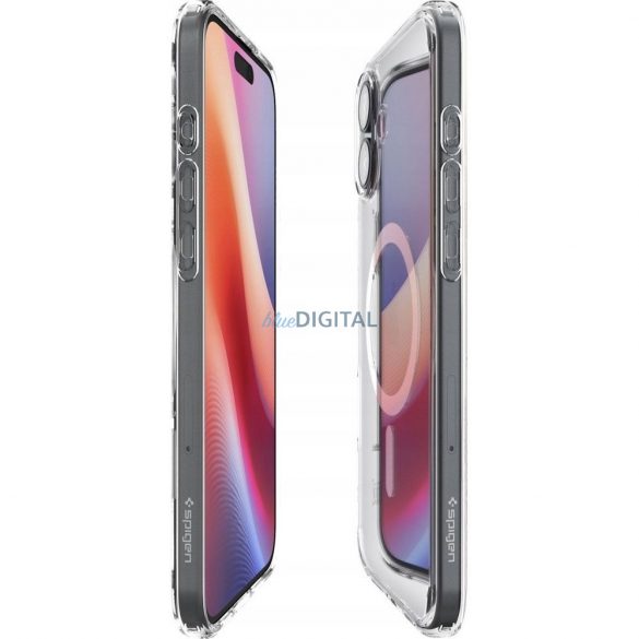 Geantă compatibilă Spigen Ultra Hybrid Mag MagSafe pentru iPhone 16 - alb