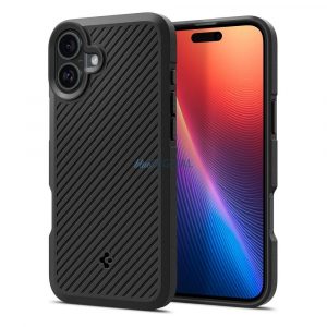 Carcasă Spigen Core Armor pentru iPhone 16 - negru