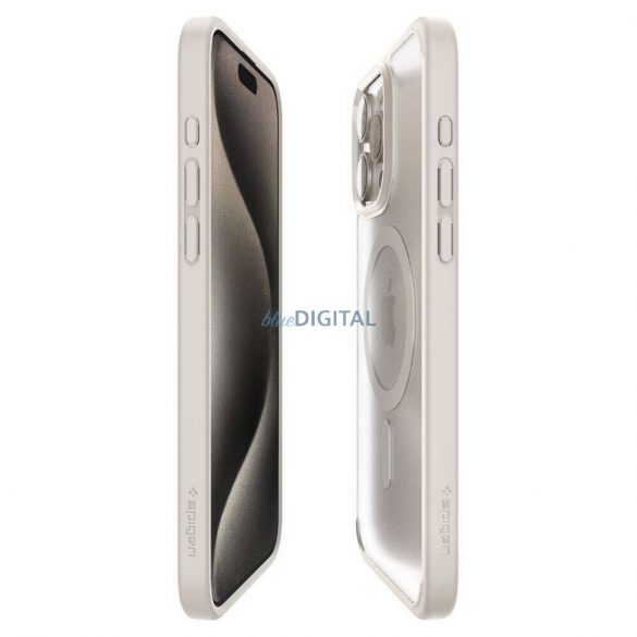 Geantă compatibilă Spigen Ultra Hybrid Mag MagSafe pentru iPhone 16 Pro Max - gri titan