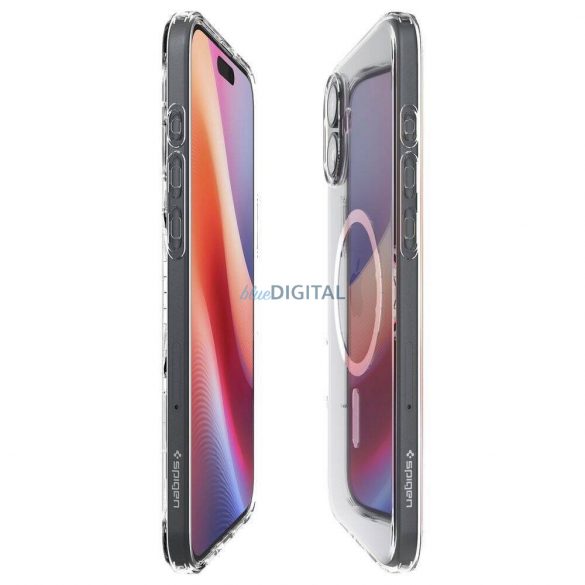 Carcasă compatibilă Spigen Liquid Crystal Mag MagSafe pentru iPhone 16 Plus - transparentă