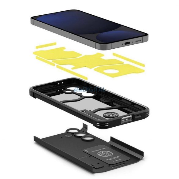 Carcasă Spigen Tough Armor Samsung Galaxy S24 FE - negru