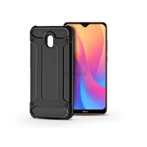 Husa din spate rezistenta la socuri Xiaomi Redmi 8A - Armura - neagra