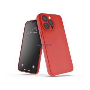 Husa din silicon Xiaomi Redmi Note 12 5G/Poco X5 5G - moale - rosie