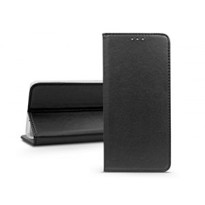 Husă din piele Smart Magneto Book Flip - Xiaomi Redmi Note 12 Pro+ 5G - neagră