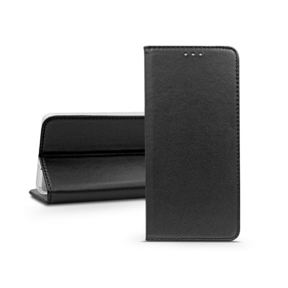 Husă din piele Smart Magneto Book Flip - Xiaomi Redmi Note 12 Pro+ 5G - neagră