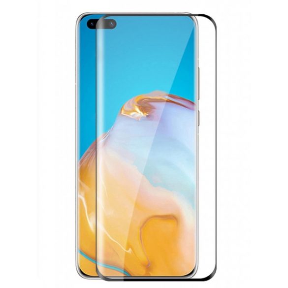 Huawei P40 Pro Rezistent la zgârieturi Folie securizată Afișaj complet temperat Folie securizată Folie de afișare Folie protecție ecran a afișajului Folie protecție ecran a afișajului Temperat UV Cured