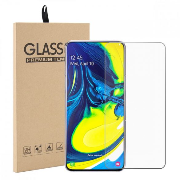 Samsung Galaxy A80 rezistent la zgârieturi din Folie securizată Folie securizată ecran Folie protecție ecran ecran protecțieFolie ecran protecțieFolie temperat SM-A805F