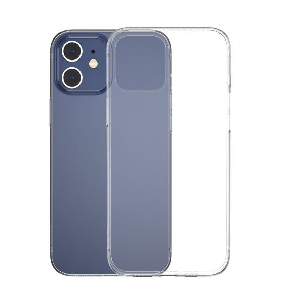 iPhone 12 / iPhone 12 Pro silicon transparent subțire lucios husăuri de telefon titular Apple