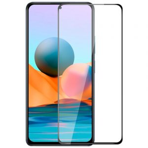 Xiaomi Redmi Note 10 (5G) / Poco M3 Pro Folie securizată neagră curbată FULL SCREEN ecran din Folie securizată ecran protecțieecran rezistent la zgârieturi