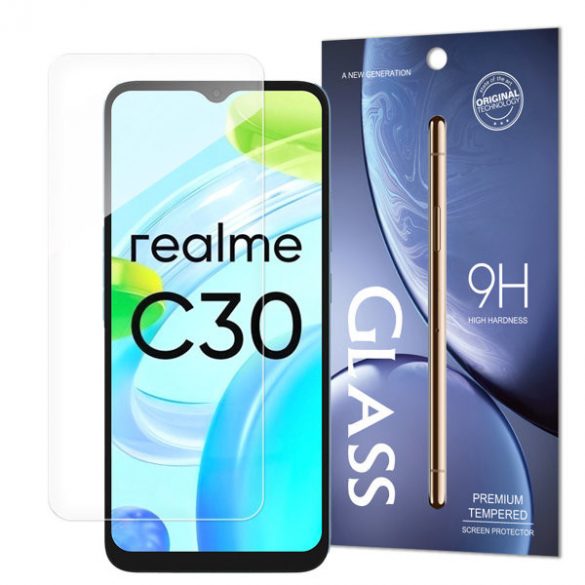 Realme C33 C30 C30s C35 Narzo 50i Folie securizată rezistentă la zgârieturi Folie securizată ecran ecran protecțieecran protector