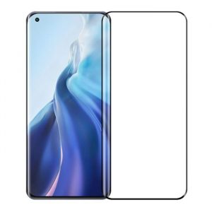 Xiaomi Mi 11 Lite 4G / 5G din Folie securizată 5D negru FULL SCREEN ecran din Folie securizată ecran Folie protecție ecran rezistent la zgârieturi