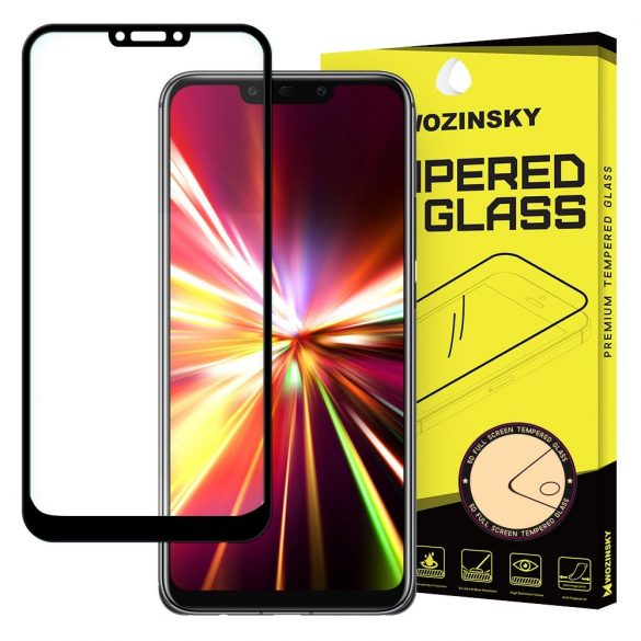 Huawei Mate 20 LITE din Folie securizată 5D negru FULL SCREEN ecran din Folie securizată ecran protecțieecran rezistent la zgârieturi ecran