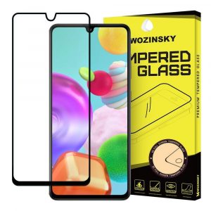 Samsung Galaxy A41 Rezistent la zgârieturi Folie securizată FULL POPPER negru Folie securizată Afișaj Folie protecție de ecran Folie protecție ecran a ecranului SM-A415