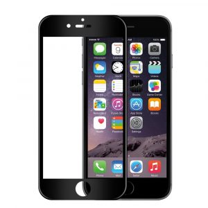 Apple iPhone 7 Plus 8 Plus Folie securizată negru FULL SCREEN Folie securizată FULL SCREEN Folie securizată ecran Folie ecran protecțieecran protecțieFolie rezistent la zgârieturi ecran