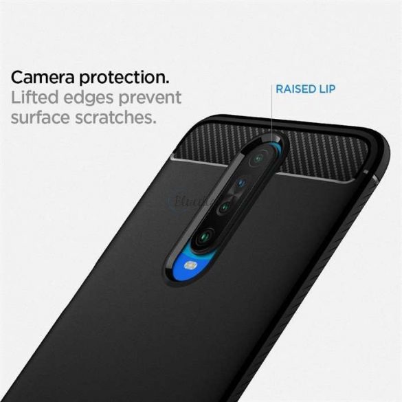 Xiaomi Poco X2/Redmi K30 Husă spate rezistent la șocuri - Spigen Rugged Armor - negru