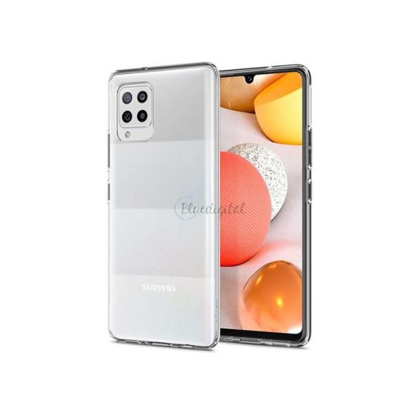 Husa din spate rezistenta la socuri Samsung A426B Galaxy A42 5G - Spigen Liquid Crystal - transparenta