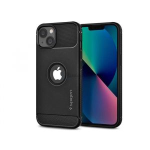 Apple iPhone 13 Husă spate rezistent la șocuri - Spigen Rugged Armor - Negru