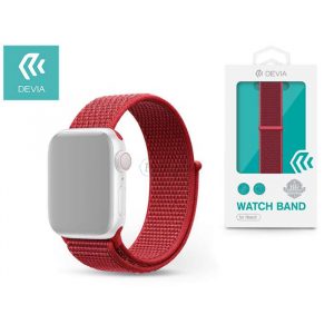 Curea sport din material Apple Watch - Devia Deluxe Series Sport3 Band - 38/40/41 mm - roșu