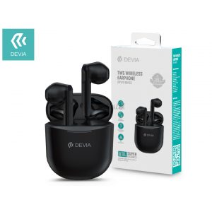 Căști stereo Bluetooth Devia TWS v5.0 + carcasă de încărcare - Căști Devia Joy A10 Series True Wireless cu carcasă de încărcare - negru