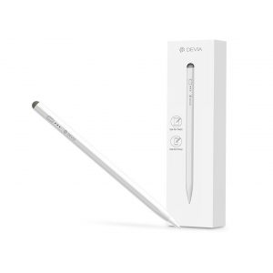 Stylus Devia Screen Pencil pentru Apple iPad fabricat după 2018 - alb