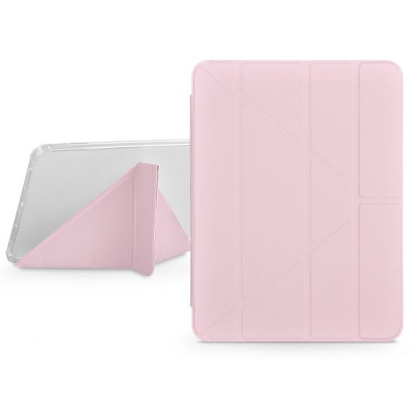 Husă pentru tabletă Apple iPad Air 4 (2020)/iPad Air 5 (2022) 10.9/iPad Pro 11 (2022) (Smart Case) cu funcție de pornire/oprire, suport Apple Pencil - Husă Devia Gremlin Series Cu Slot pentru creion - roz