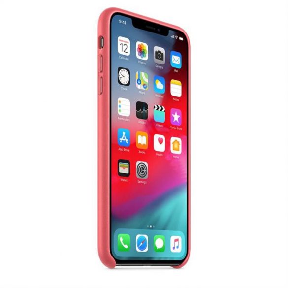 Apple iPhone XS Max MTEX2ZM/A Husă spate din piele - roz