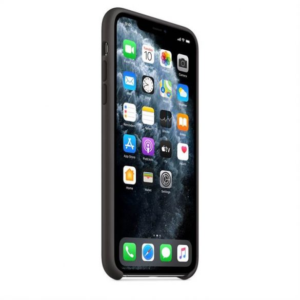 Apple iPhone 11 Pro MWYN2ZM/A Husă spate din silicon - negru