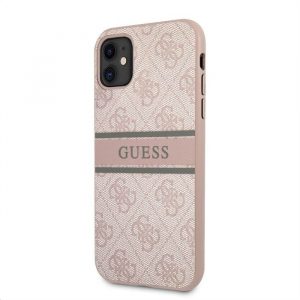 Husă din spate Apple iPhone 11 GUESS GUHCN614GDPI - roz