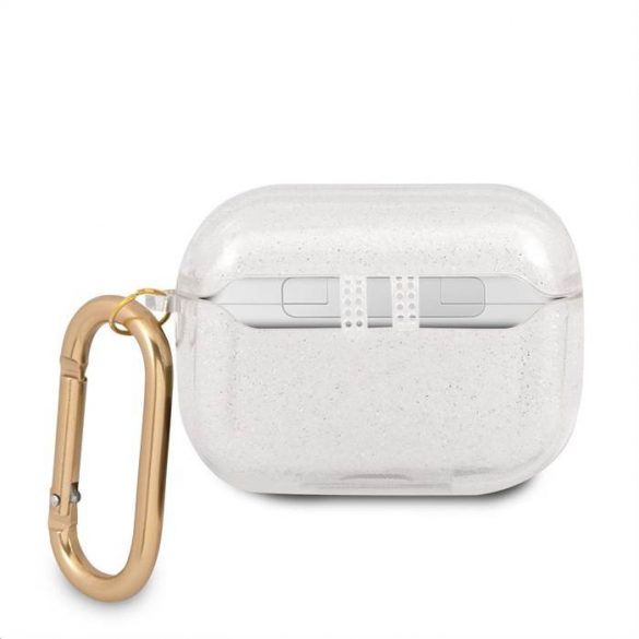 Suport TPU pentru Apple Airpods Pro GUESS GUAPUCG4GT - Transparent