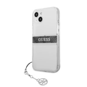 Husă din TPU GUESS GUHCP13SKB4GGR Apple iPhone 13 Mini - gri