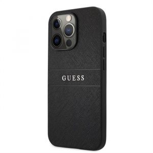 Husă din spate Apple iPhone 13 Pro GUESS GUHCP13LPSASBBK - neagră