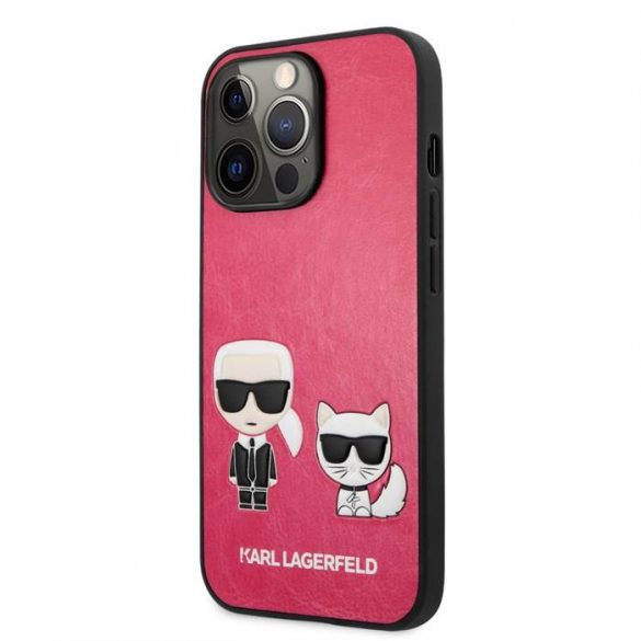 Husa din spate Apple iPhone 13 Pro KARL LAGERFELD KLHCP13LPCUSKCP - roz