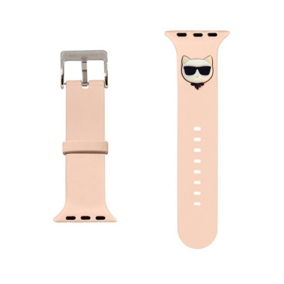 Apple iWatch Karl Lagerfeld KLAWLSLCP 42/44mm curea de ceas - Roz