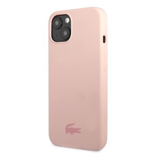 Husă din spate lichidă Apple iPhone 13 Lacoste LCHCP13MSI - roz